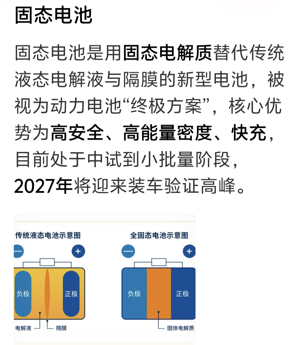 电车的核心技术是电池，电池的方向是全固态。谁的全固态电池最牛，谁就是电车时代的老大。1.在油车时代，