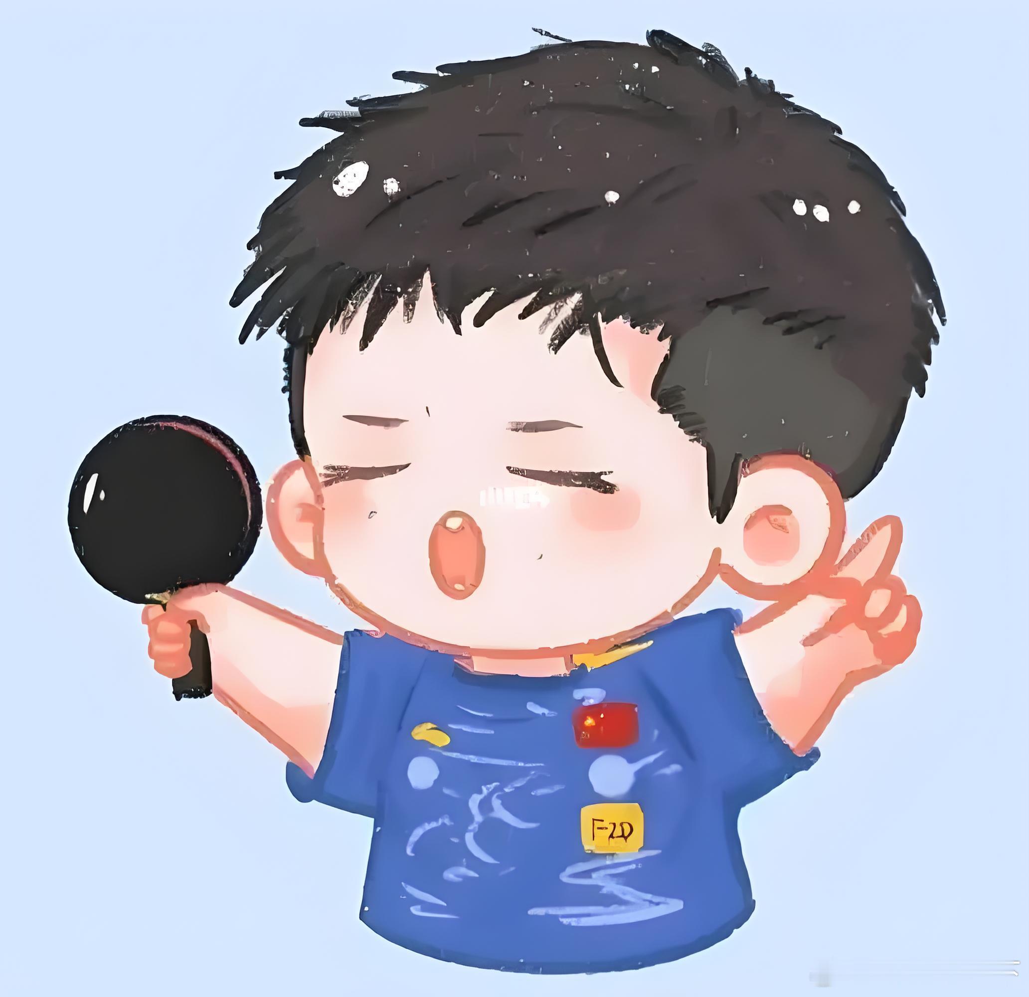 在繁星的画笔下的小胖像从漫画中走出来的人物，超级可爱𓆩♡𓆪珍藏珍藏18张