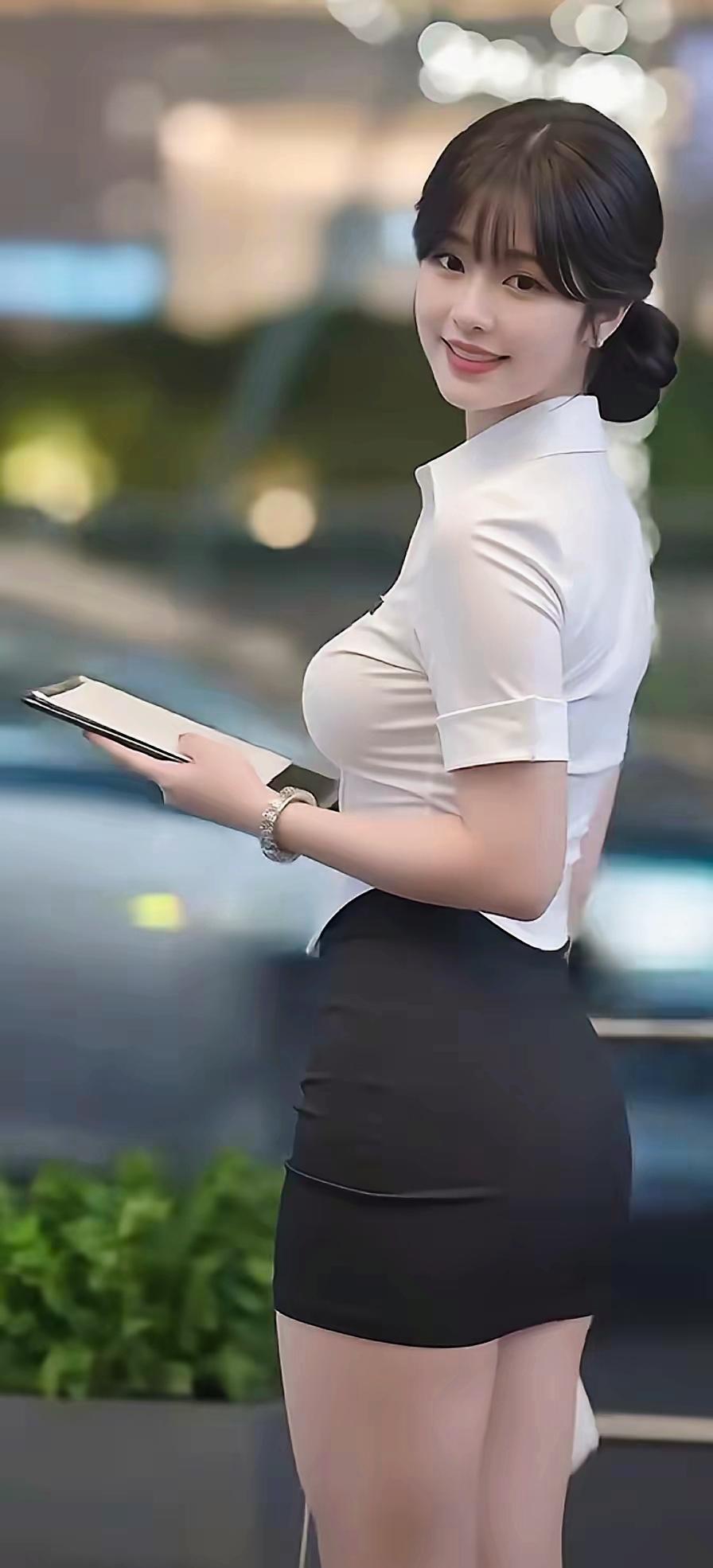 都市白领的优雅日常，自信微笑！[比心][比心]