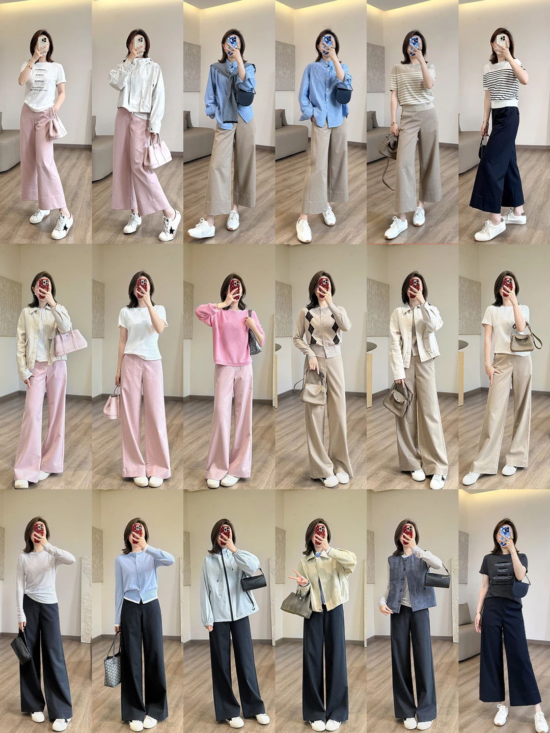 春天就该穿宽边阔腿裤！走路带风太chill了