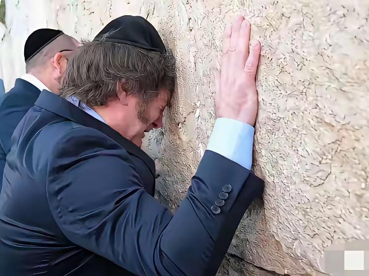 奥斯卡欠阿根廷总统米莱一座小金人，哭墙出卖灵魂，换取犹太靠山！俗话说，人生