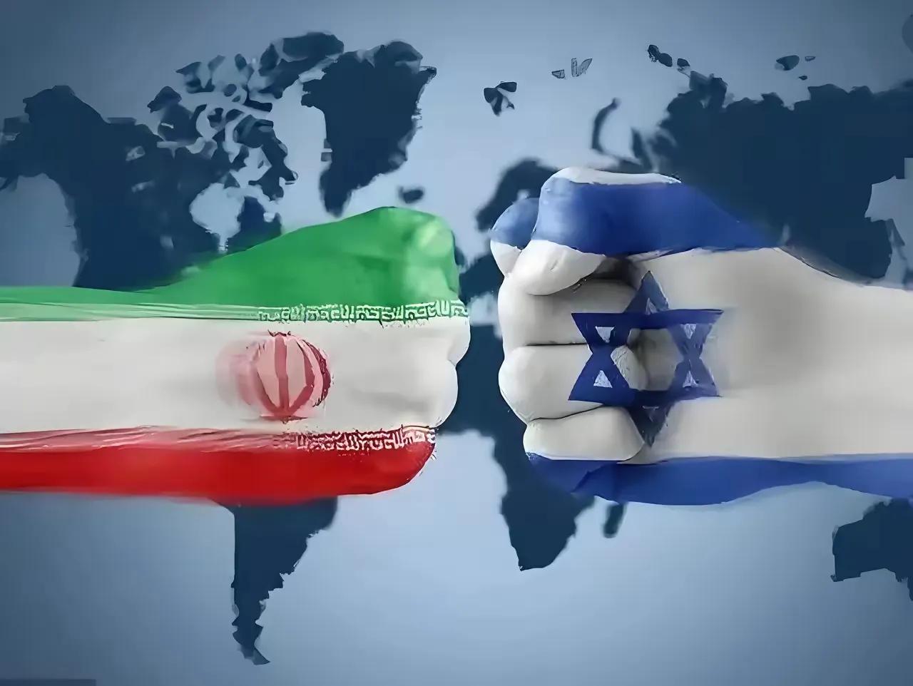 伊朗够猛的，竟然用导弹对等还击了以色列的核设施，现场是火光冲天呀，这下以色列🉑