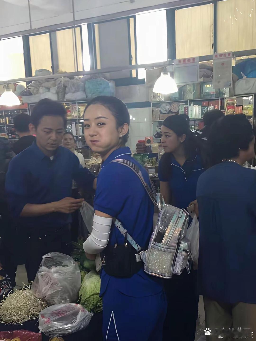 早年间的赵丽颖呀。