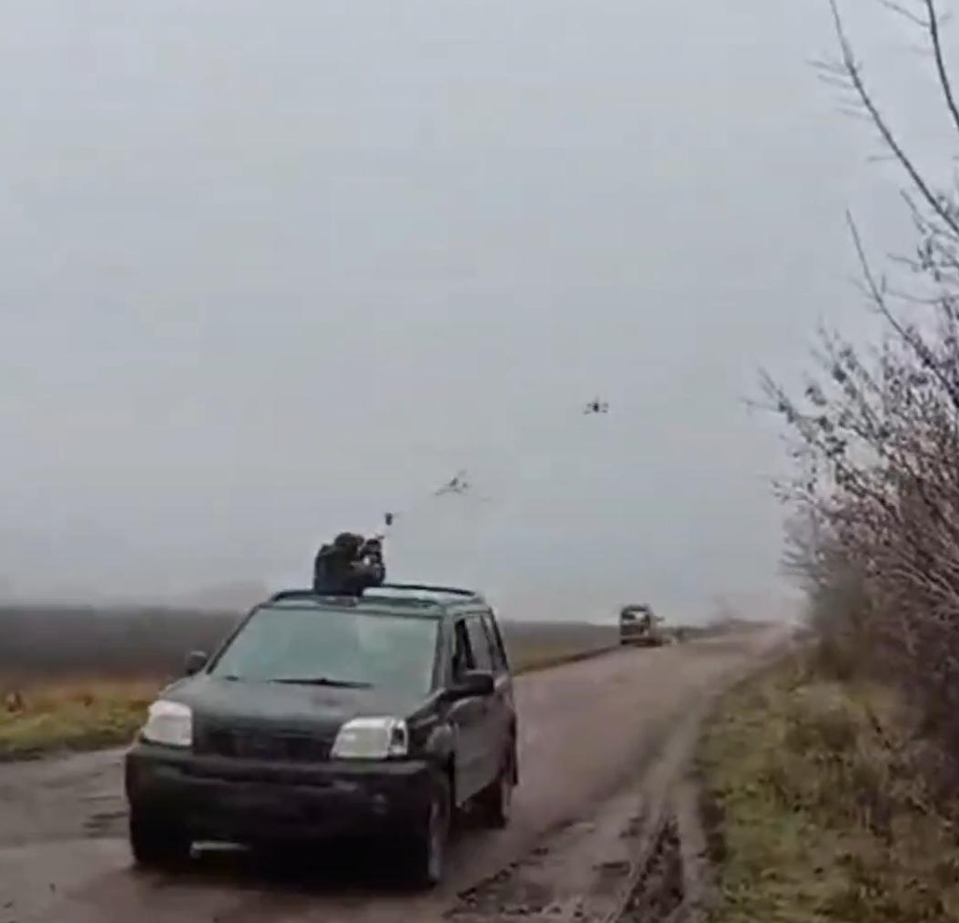 乌克兰士兵表示，对抗光纤制导FPV无人机最有效的防御方法仍然是“Safari”霰