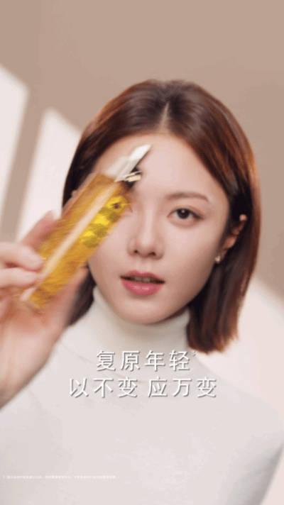 娇兰镜头下的赵今麦，每一次都在证明什么是代言人的底气。拍得好，人更争气。娇兰的代