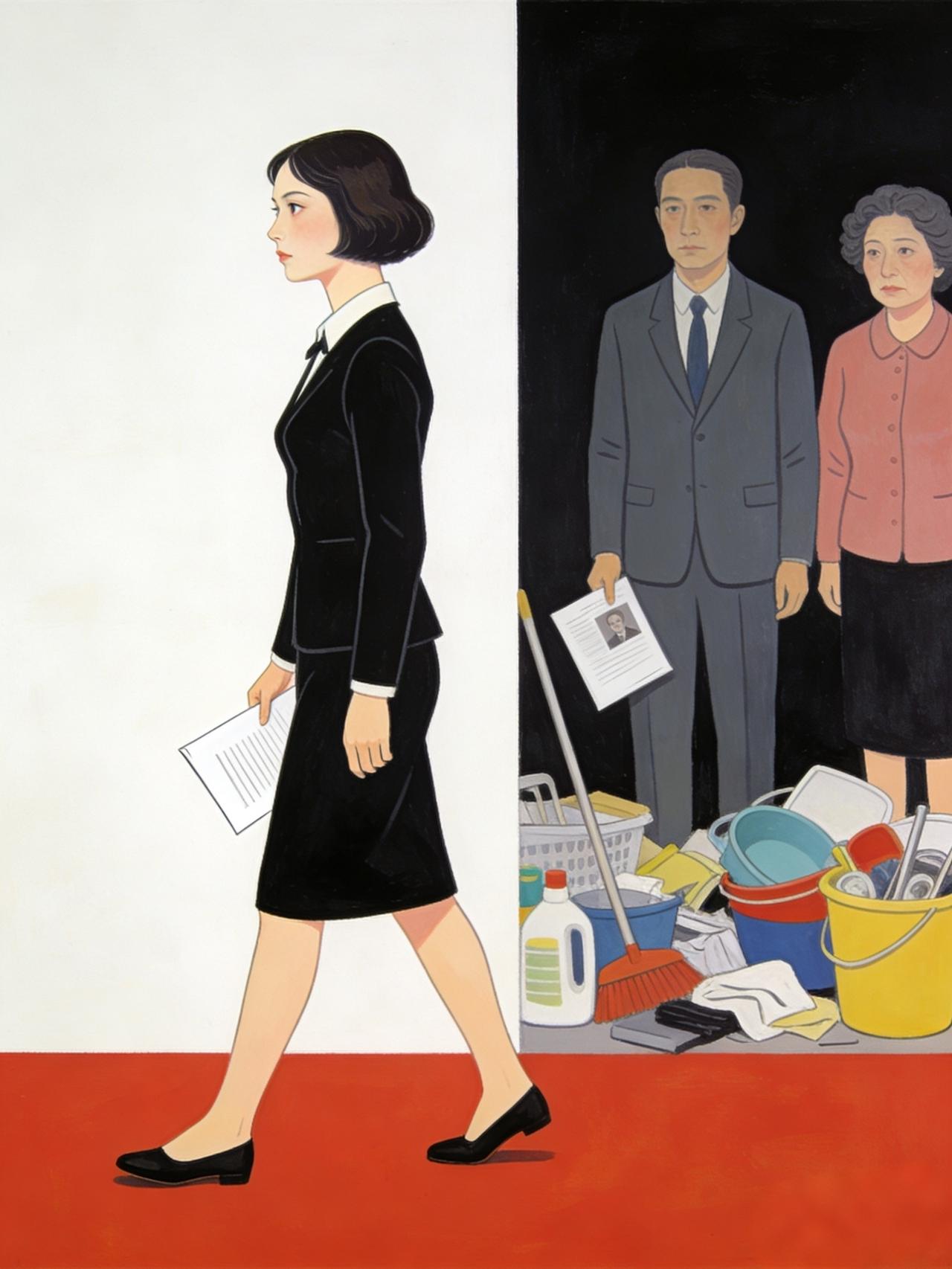 婆家磋磨你，欺负你，你就不要再大包大揽承担所有家务不伺候他们了，他们越是磋磨你，