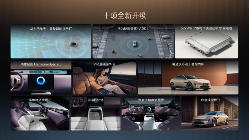 阿维塔12四激光版预售号称十大升级，智驾直接拉满华系最强配置，全系标配4激光雷