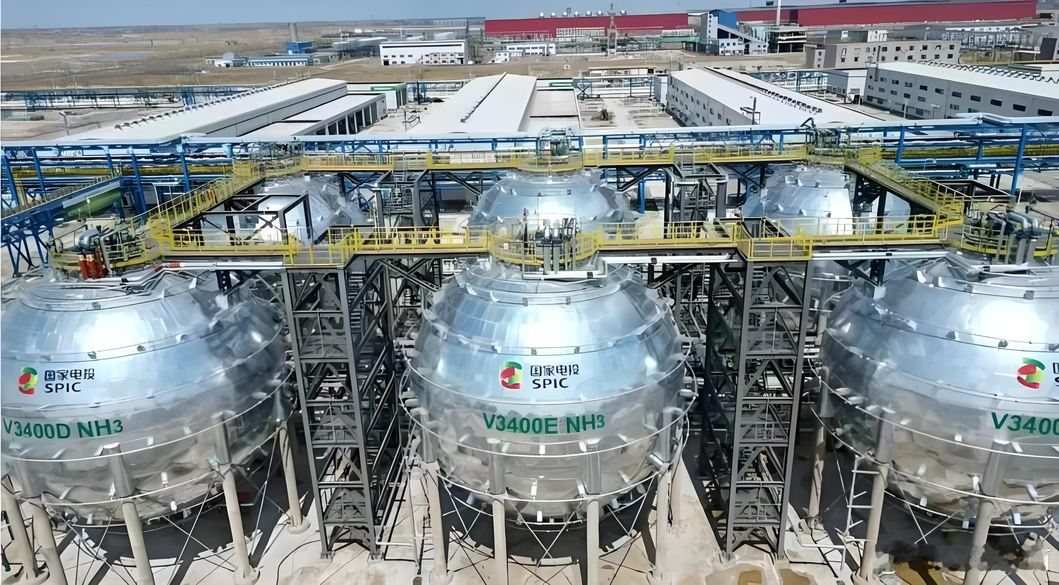 这些天因为全球缺油气导致我国绿电（就是所谓的风电光伏电等垃圾电）合成氨百万吨级产