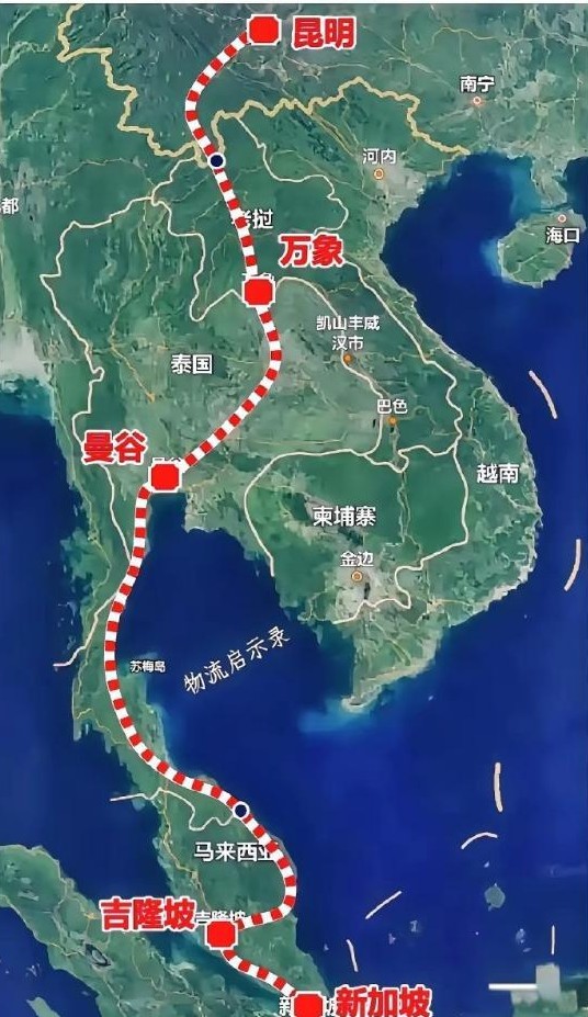 中泰高铁的获批无疑是国际铁路建设的里程碑，但对于越南和柬埔寨来说，这一动向却令人