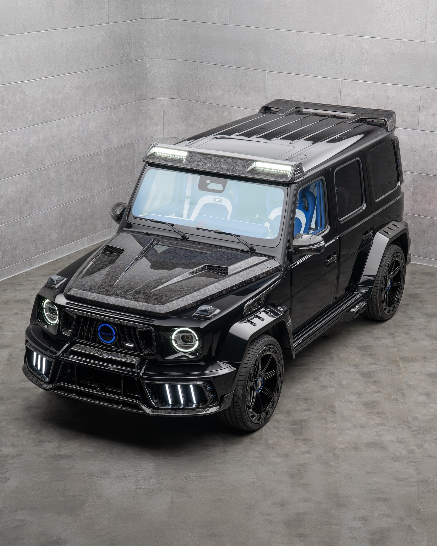 一件独特的艺术品，也是个性表达的宣言——又一辆MANSORYP720奔驰g级a