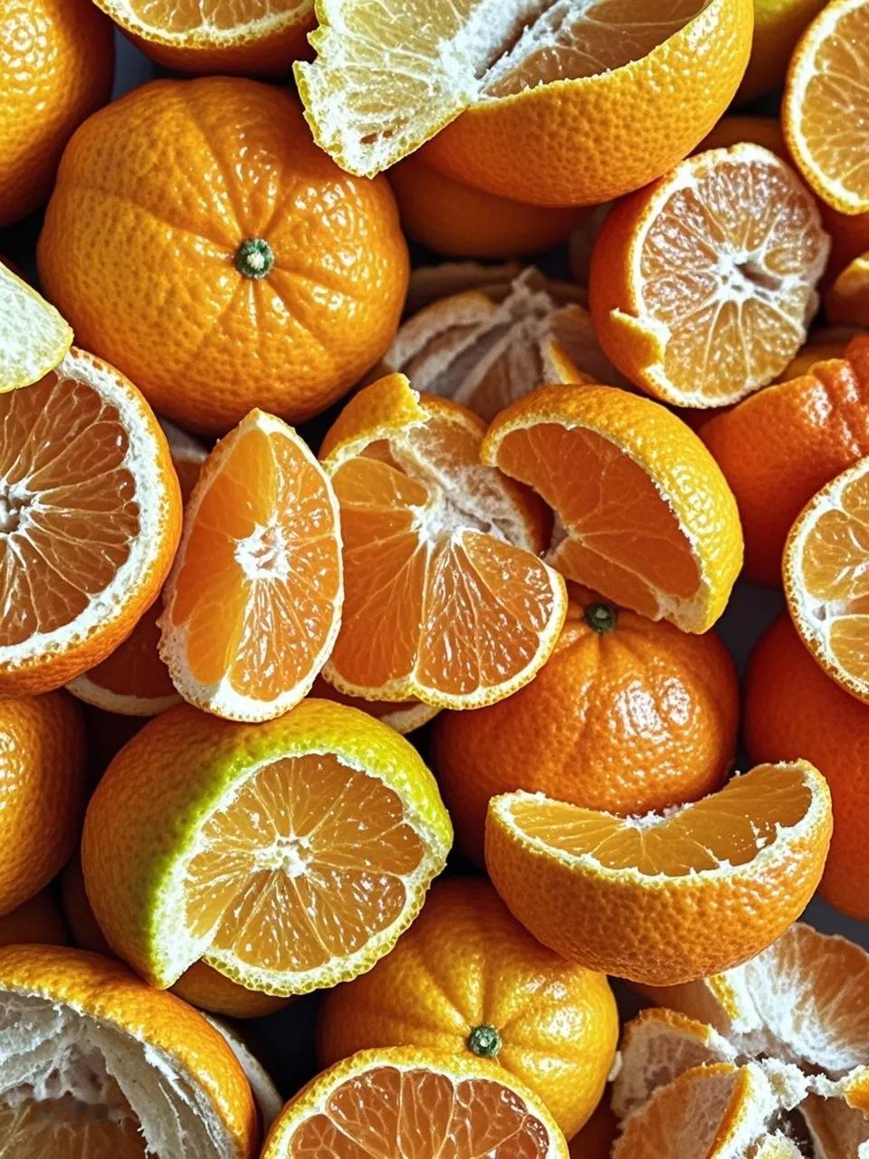 用桔皮染色做旧，冒充十年陈皮。这主意究竟是谁想出来的？暴利，这“暴”姓的东西