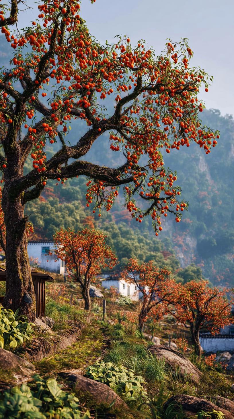 柿柿如意柿柿顺利可以分享一张秋景树叶的的照片吗好看的风景图片分享