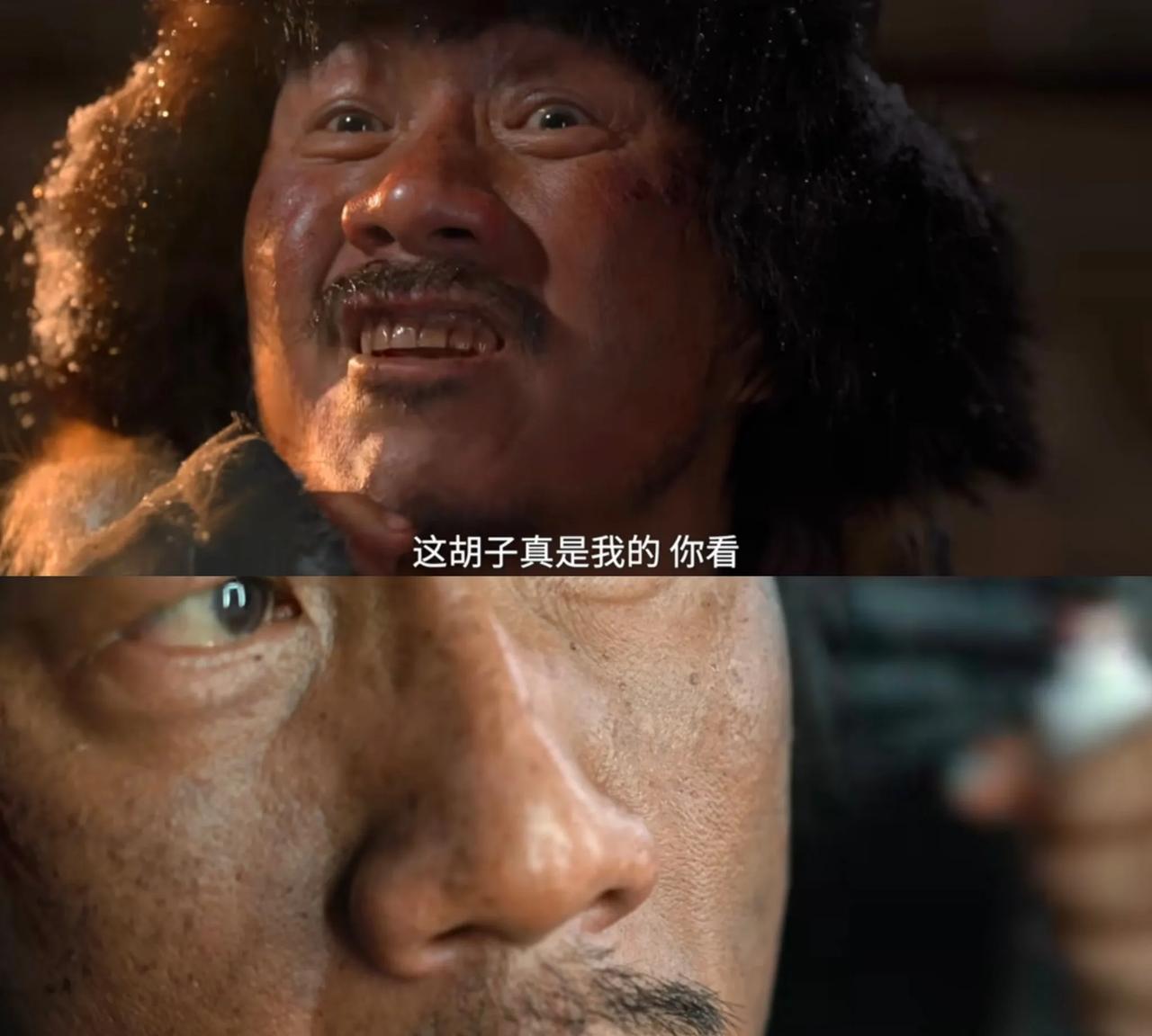 胡军说，这是他第一次留真胡子拍戏！感到难以置信的同时，也说明了接档《生万物》播