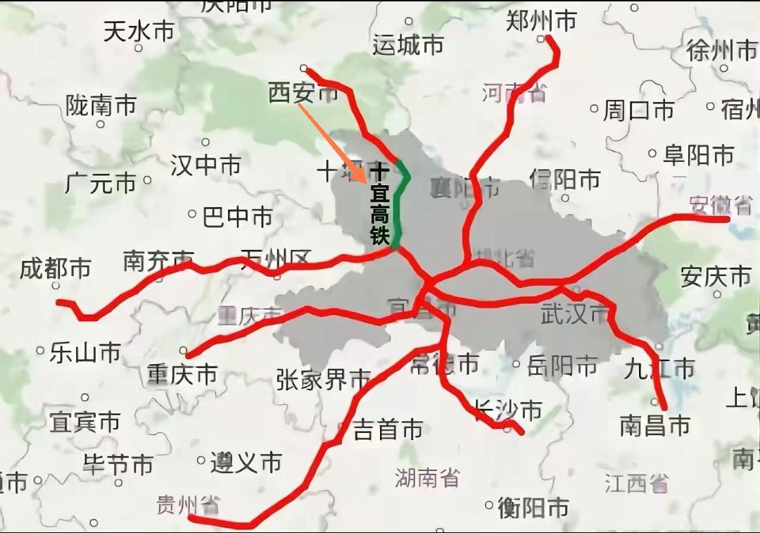 宜昌争取十宜高铁纳规，线路选西、中、东三方案，西线串联神农架，中线接兴山更顺直。