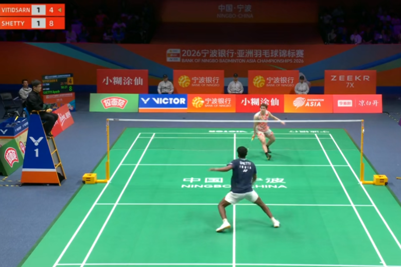 两个黑马冲进决赛！两个世界第一败下阵来！2026年亚洲羽毛球锦标赛半决赛。