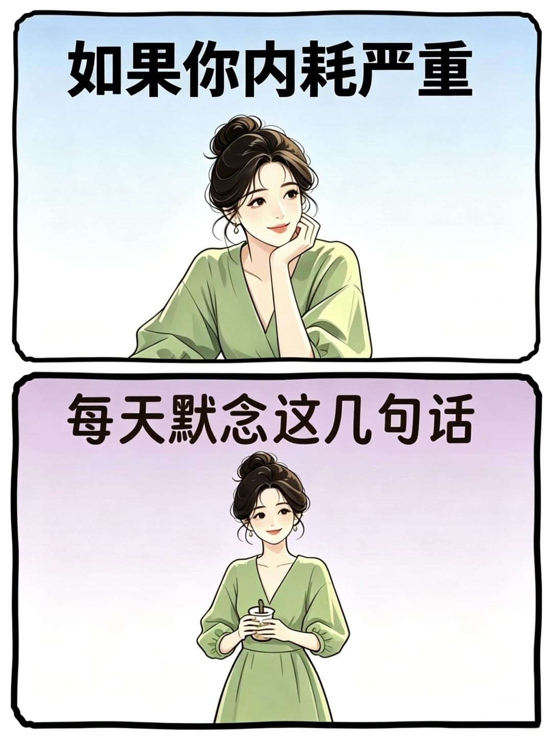 如果你内耗严重，每天默念这几句话～人生感悟拒绝内耗拒绝焦虑治愈不内耗是