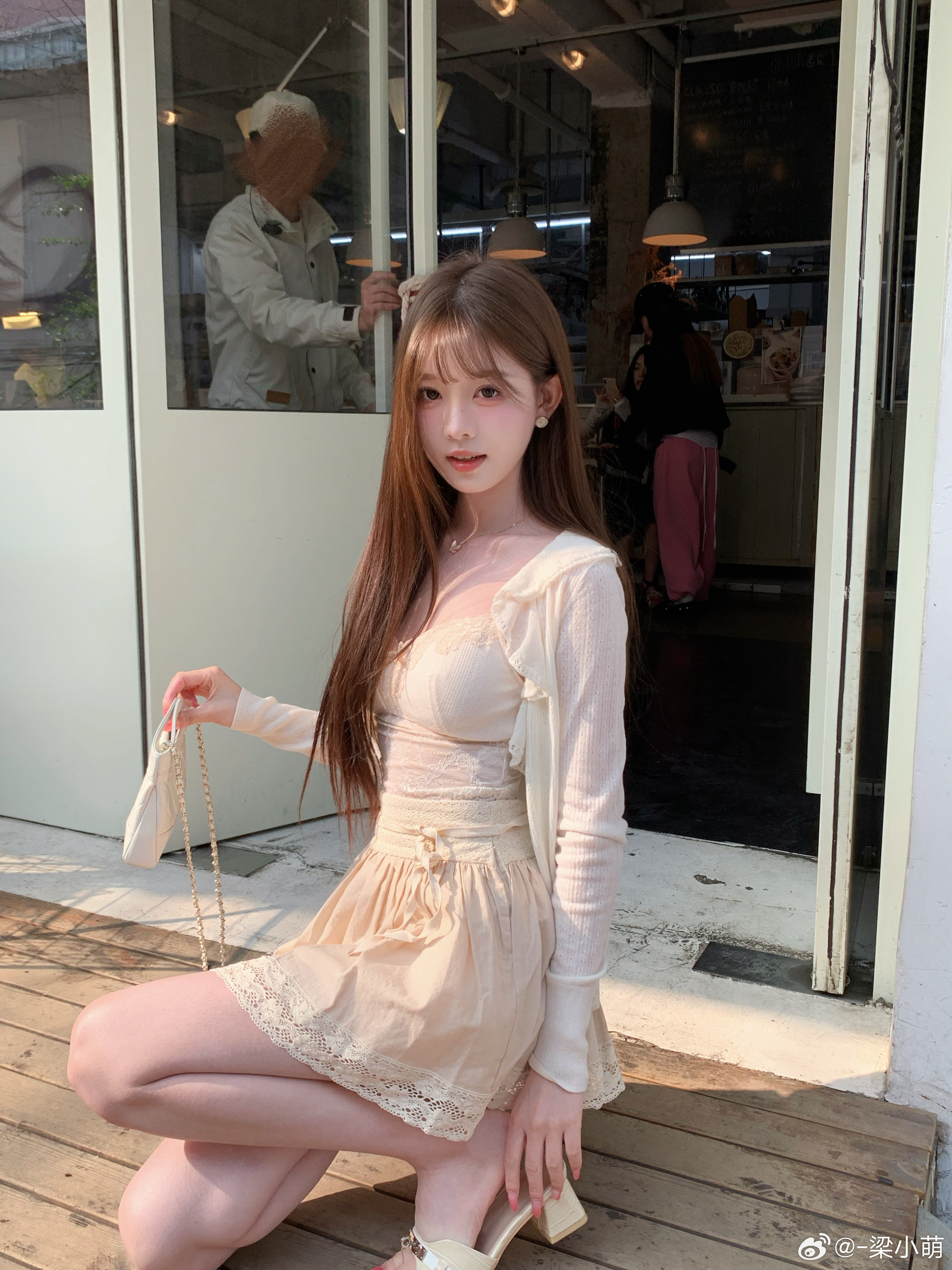 确实人只有在开心了才会越来越漂亮🌈今日穿搭(ootd)今天穿什么人像摄影来拍