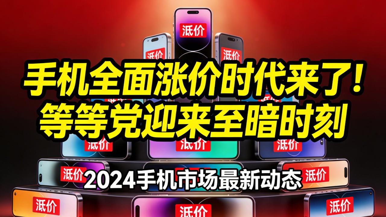 这不是厂商故意割韭菜，而是AI抢产能成本压不住的全行业阵痛。近5年最大规模手机涨