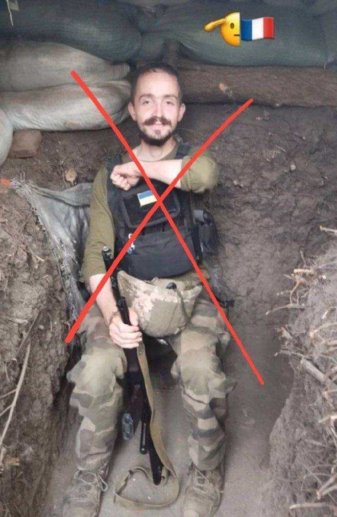 据媒体报道，近期有一名加入乌军第60机械化旅作战的法国雇佣兵本杰明·戴（代号“B