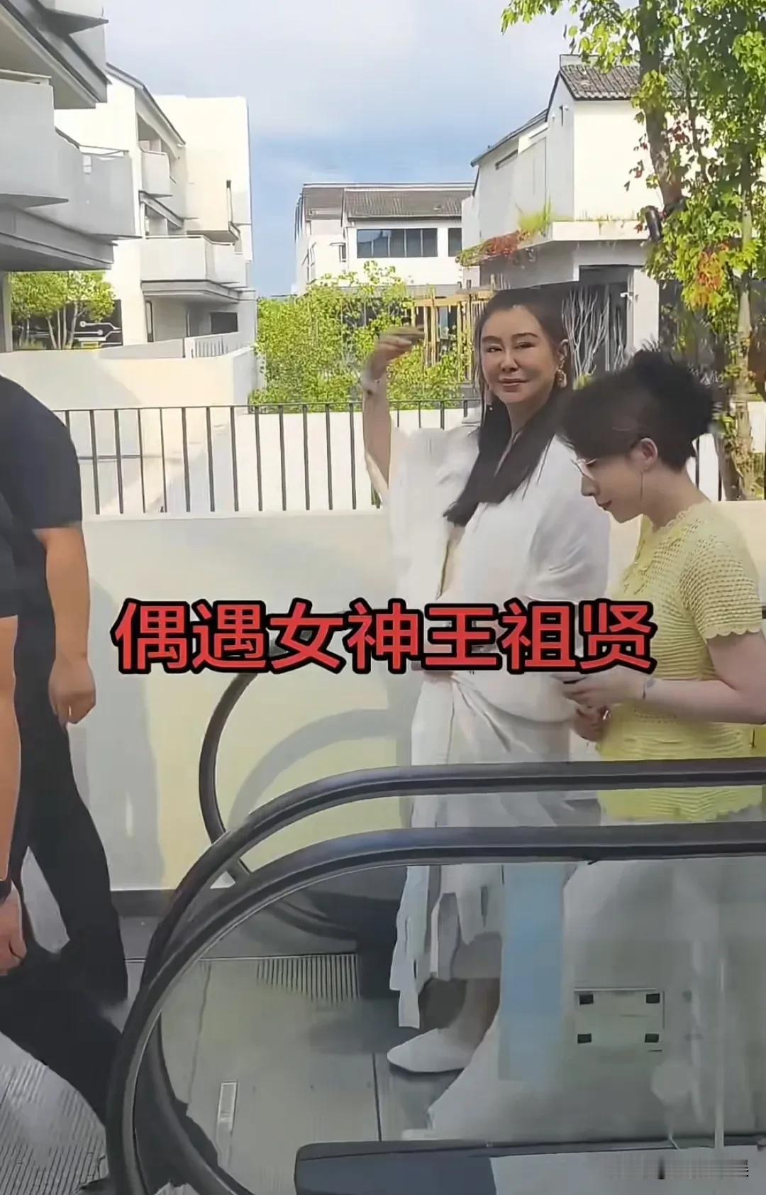 曾经的顶流女神王祖贤，现身浙江西塘古镇，真的有点面目全非啊，感觉纯天然的美貌被“