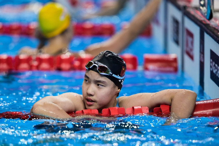 全运会女子200米自由泳半决赛于子迪弃权, 毛奕菡入替