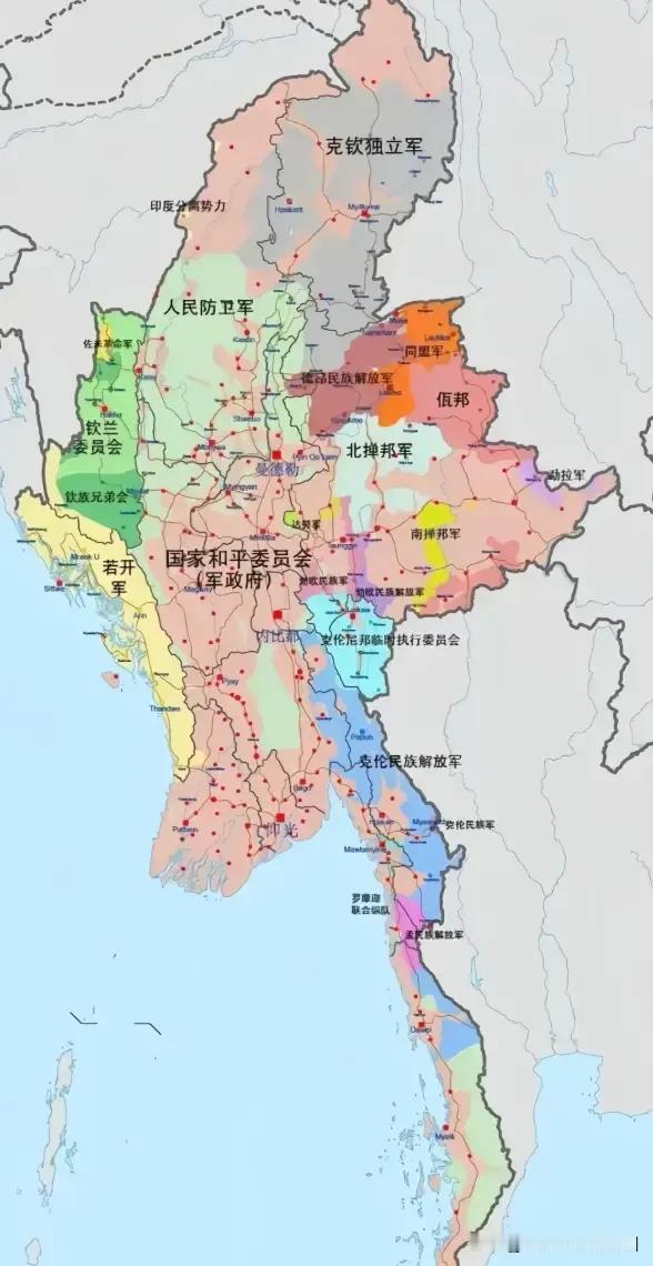 果敢同盟军不被允许扩张了。当前果敢同盟军的控制区域，已经基本上达到了缅北汉族
