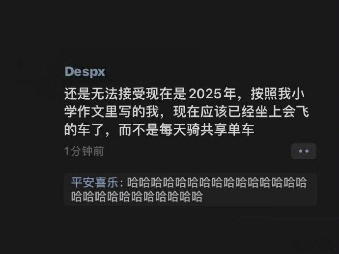 还是无法接受现在已是2025年了​​​