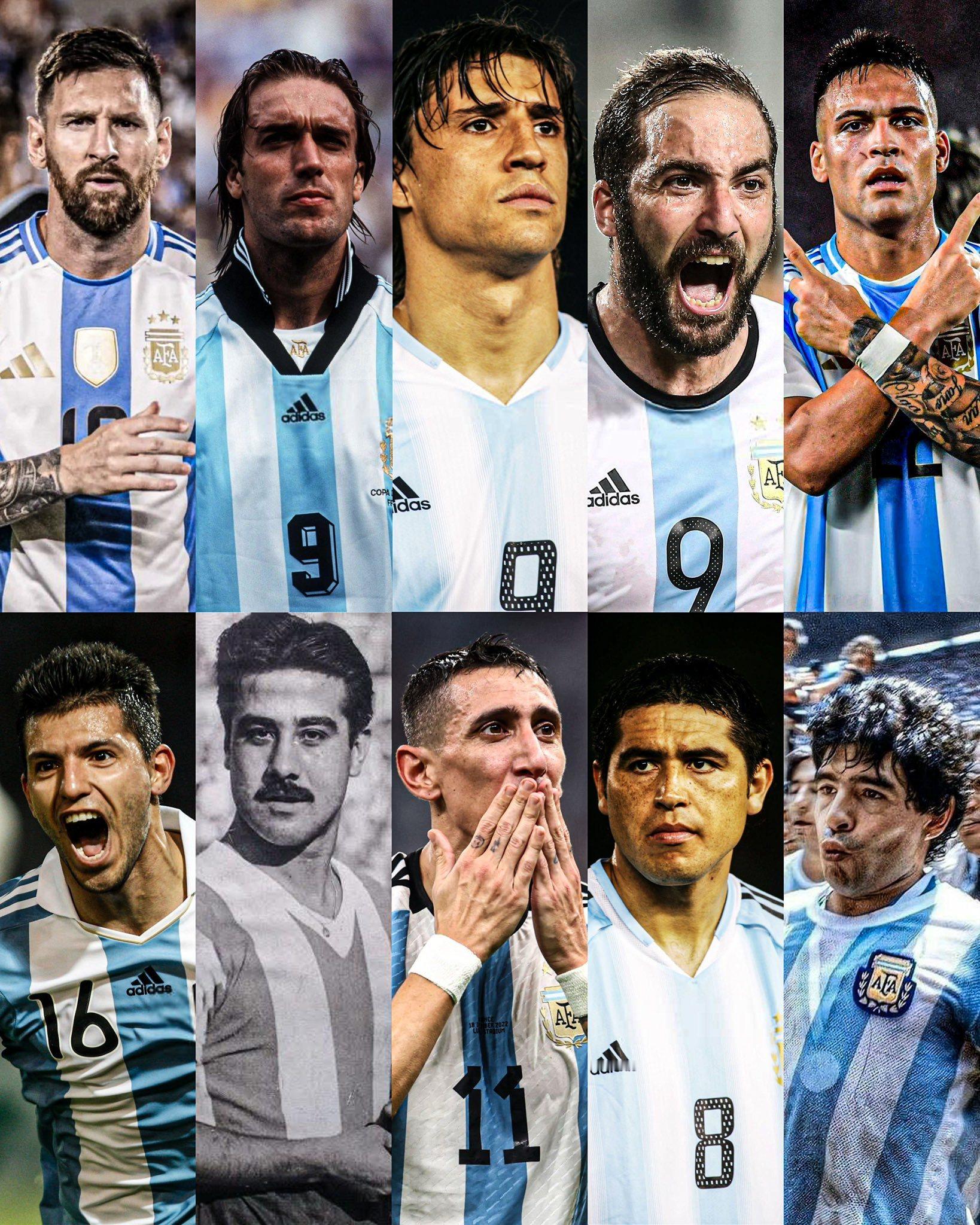 🔝🇦🇷阿根廷国家队历届赛事（预选赛-联合会杯-世界杯-美洲杯-欧美杯）历