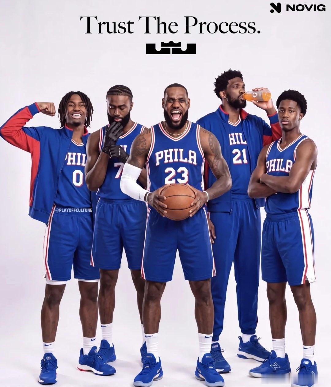 NBA 76人队可能拥有史上成就最高的首发阵容： 马克西—— 2次入选...