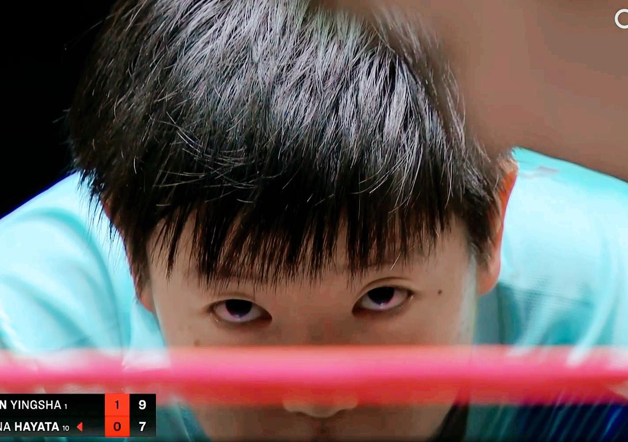 刘国正说：打完一局，莎莎就已经控制局面，知道早田发什么球了？第一局孙颖莎1