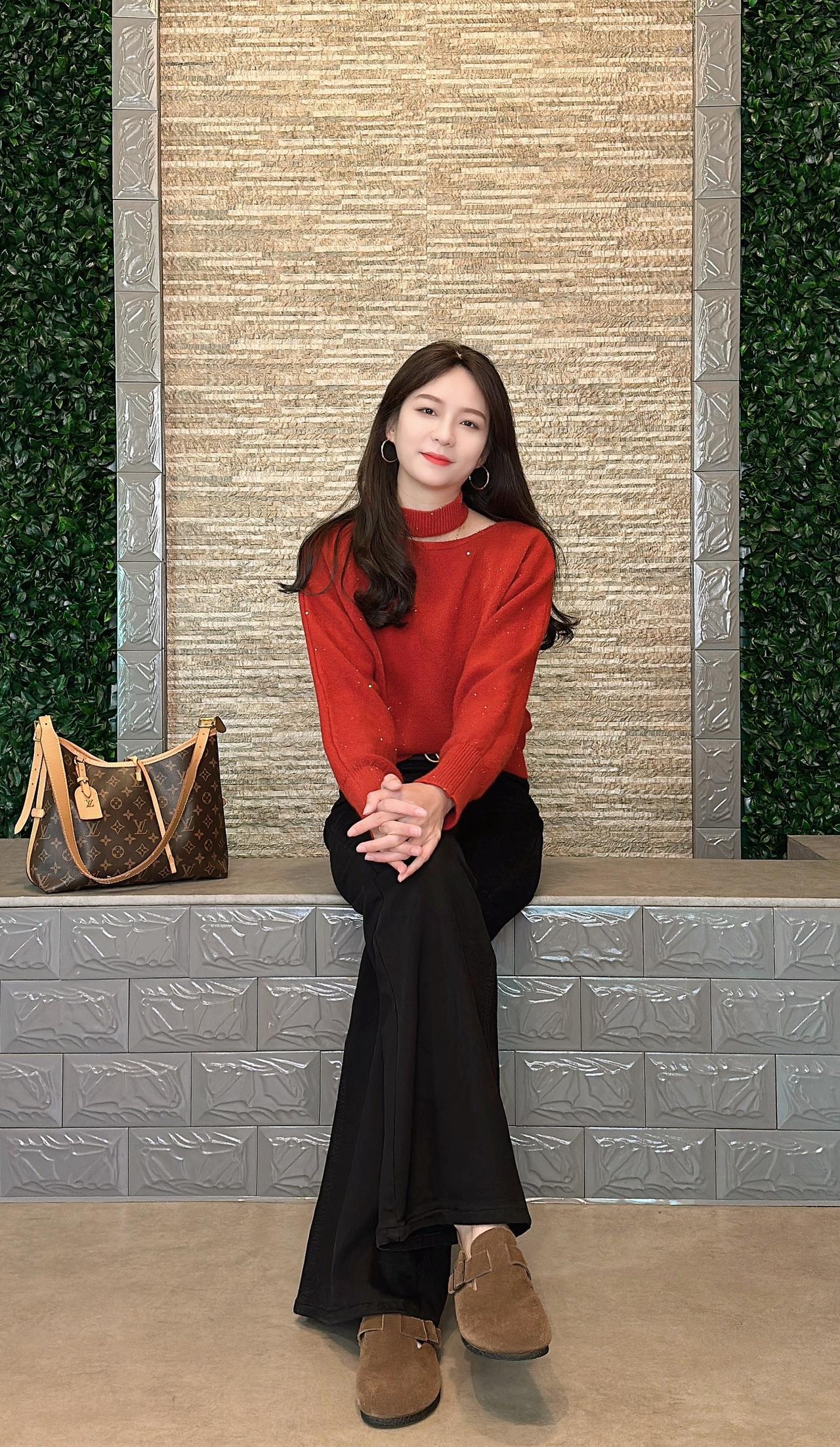 自己的感受比道理重要慢慢变好才是给自己最好的礼物毛衣过年穿搭