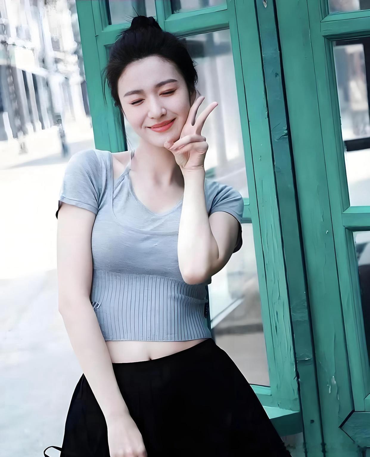 我的美妞~洁白饱满王楚然
