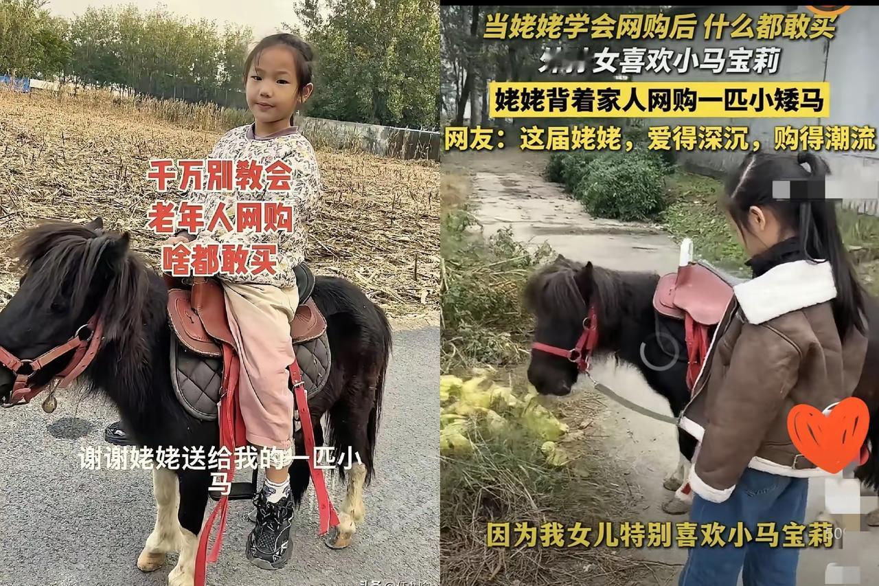 谁能想到啊!山东一位姥姥为了外孙女,居然干出这么“疯狂”的事——不会网购就追