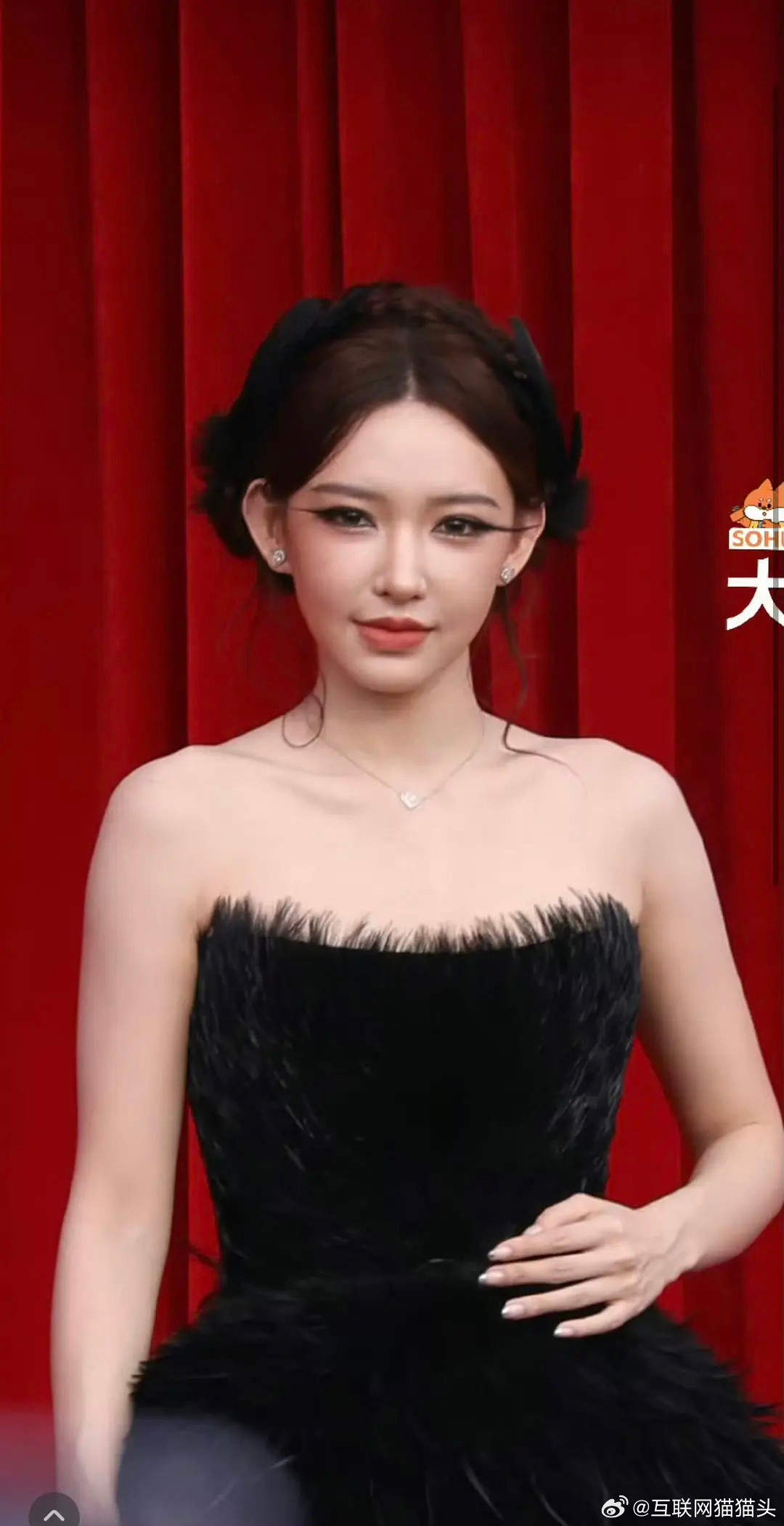 程潇这个睫毛是谁的奇思妙想​​​