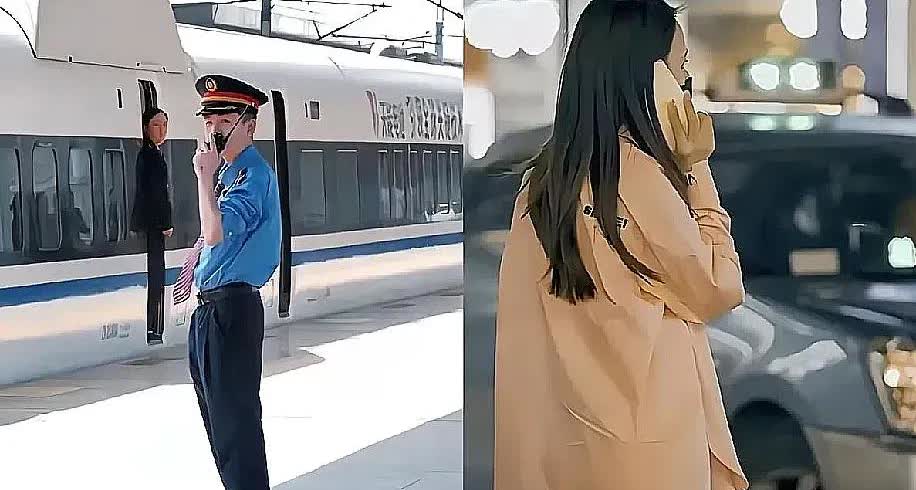 四川这事儿越吵越让人摸不着头脑，女子高铁站台撞见工作人员抽烟，拍照举报后，123