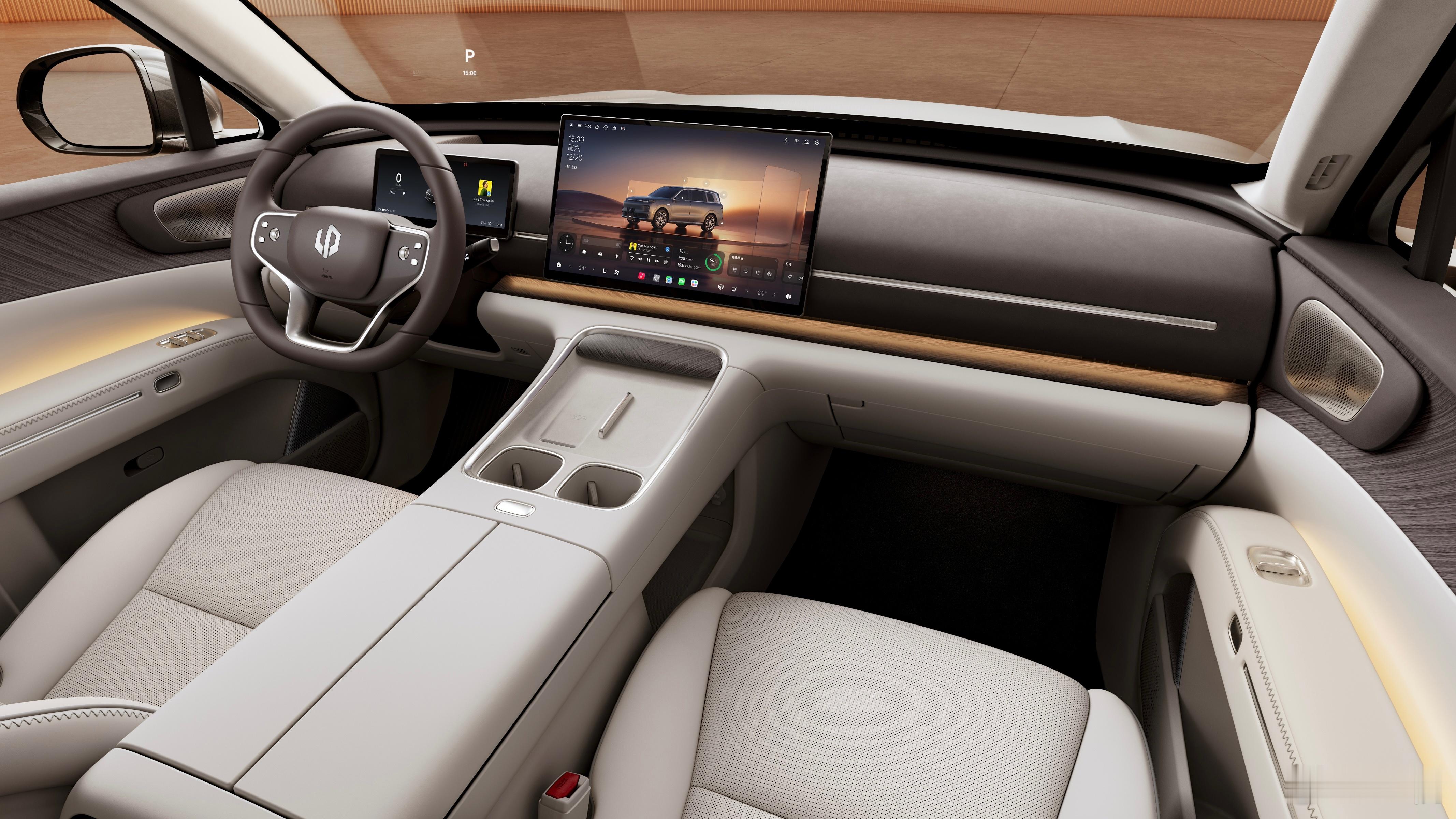零跑D19内饰正式公布实话说氛围风格没有太多出彩的地方但肉眼可见的细节质感和高级