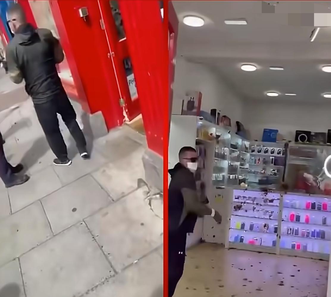 爱尔兰都柏林，男子被印度人的店骗了750欧之后十分生气，由于一直讨不回来，报警后