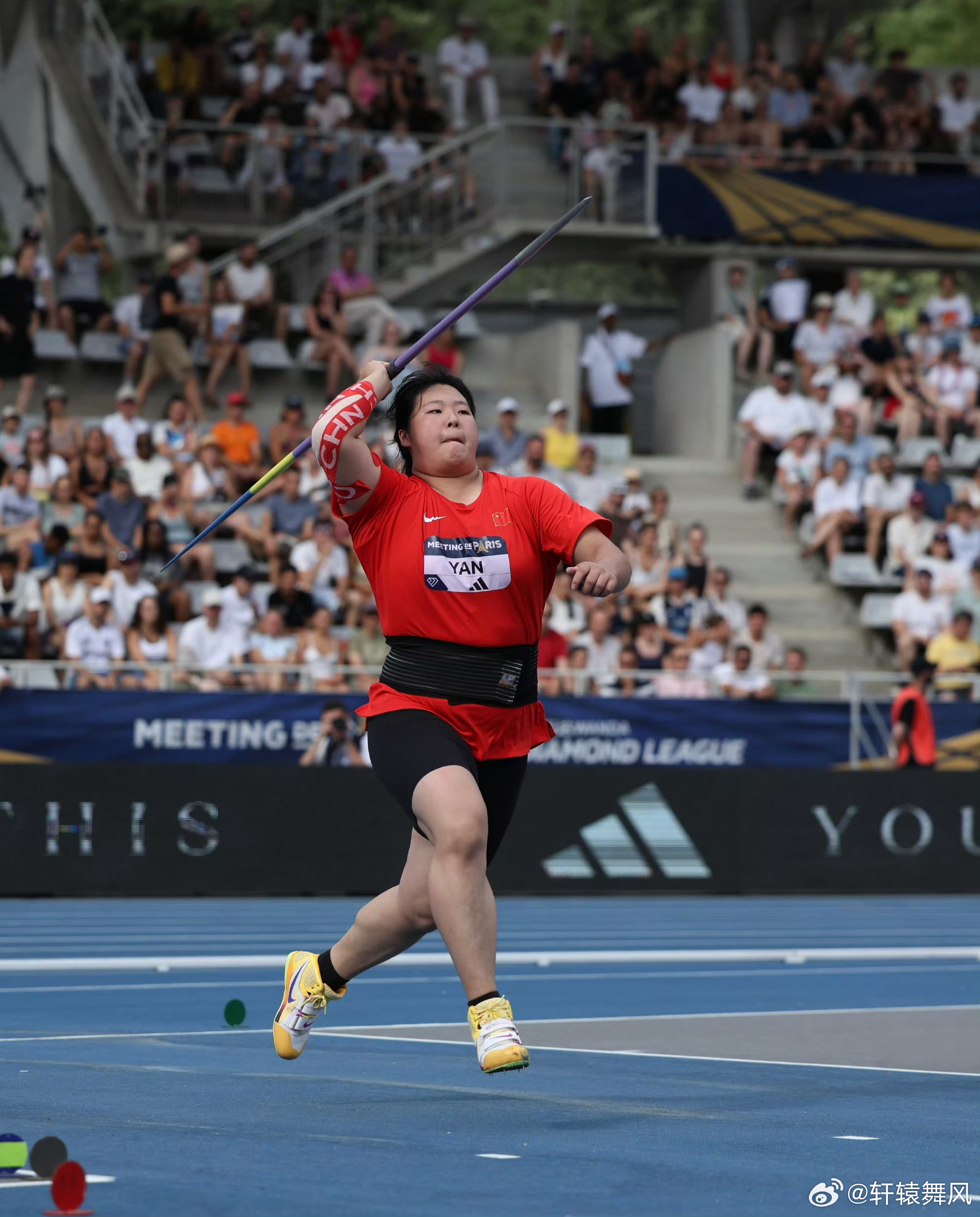 宁波姑娘严子怡又又又夺冠了北京时间6月29日凌晨，2026赛季世界田联钻石联赛巴