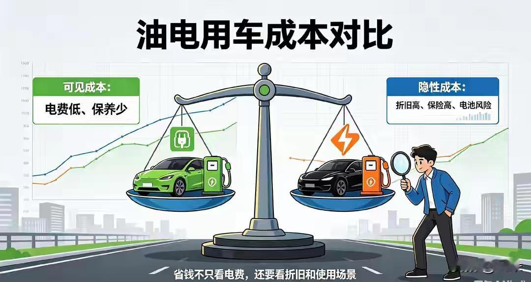 开了三年电车，卖车时直接傻眼。当初销售吹的"一公里几分钱"，现在算总账，亏得裤衩