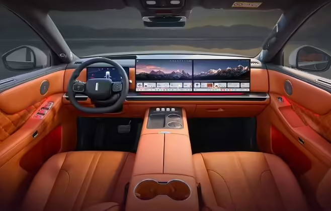 长城魏牌V9X六座SUV内饰细节公布，集齐“冰箱、彩电、大沙发”，三排六座布局，