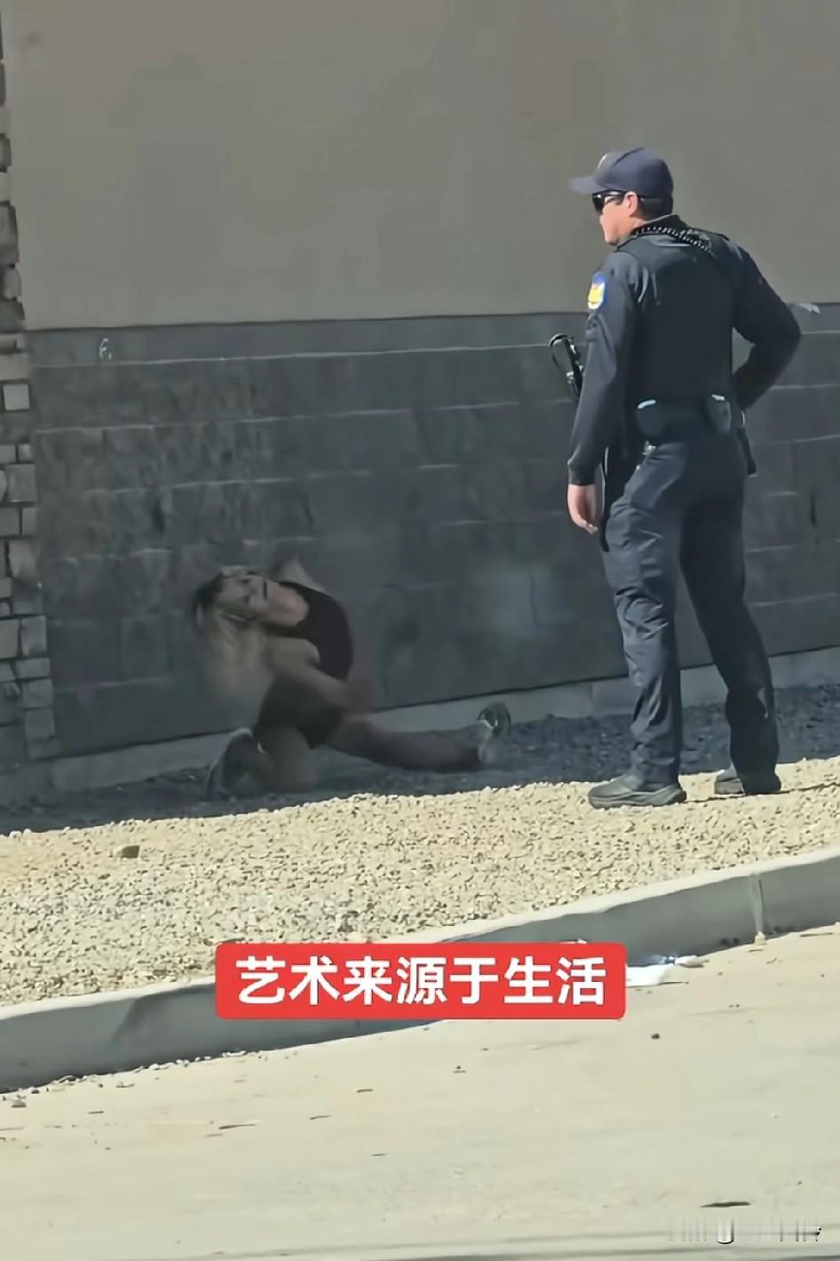 她想站起来，保持平衡，但神经被麻痹，电信号乱传导到不了目标触突，肌肉不听她的说