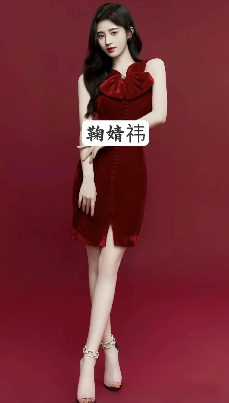 女明星的“完美身材”，你们喜欢谁？［2］第一位鞠婧祎第二位