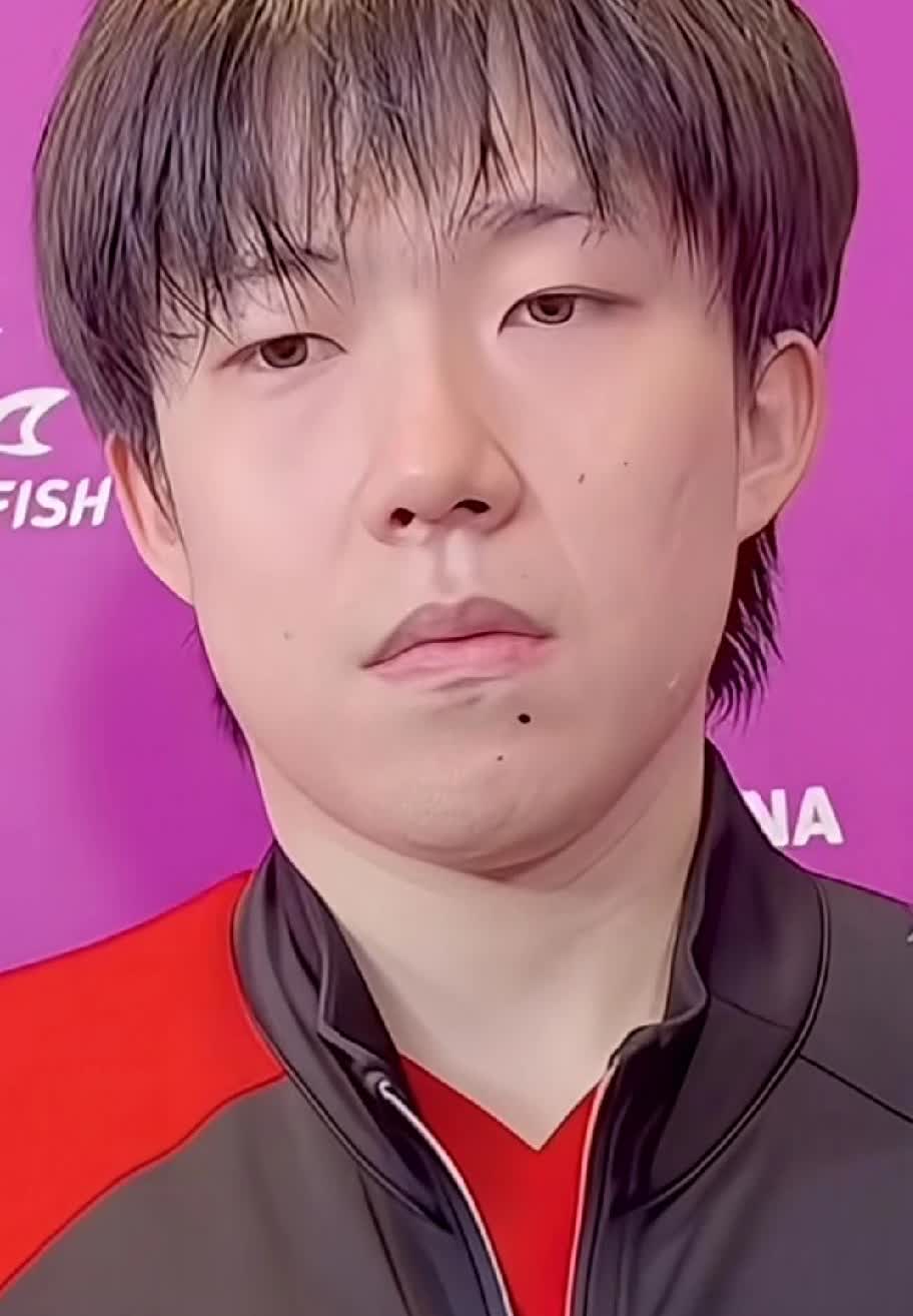 在国乒男队，接受采访环节，应答最自如，语言组织能力表达能力概括能力最强的非王楚钦