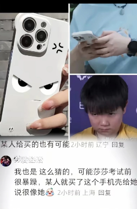 孙颖莎手机壳惊现愤怒小鸟！谁送的礼物让全网炸锅？家人们快看！莎莎新换的手机壳