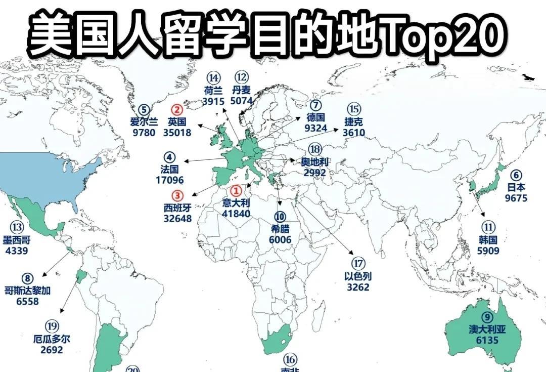这就是美国人喜欢留学的国家！为什么不来中国呢？