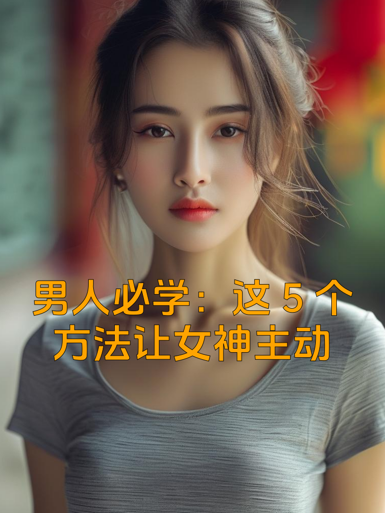 男人必学：这5个方法让女神主动