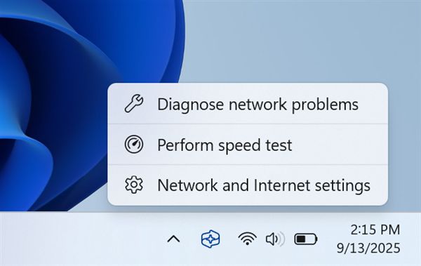 微软Windows 11任务栏将迎网速测试功能: 但本质还是Bing工具