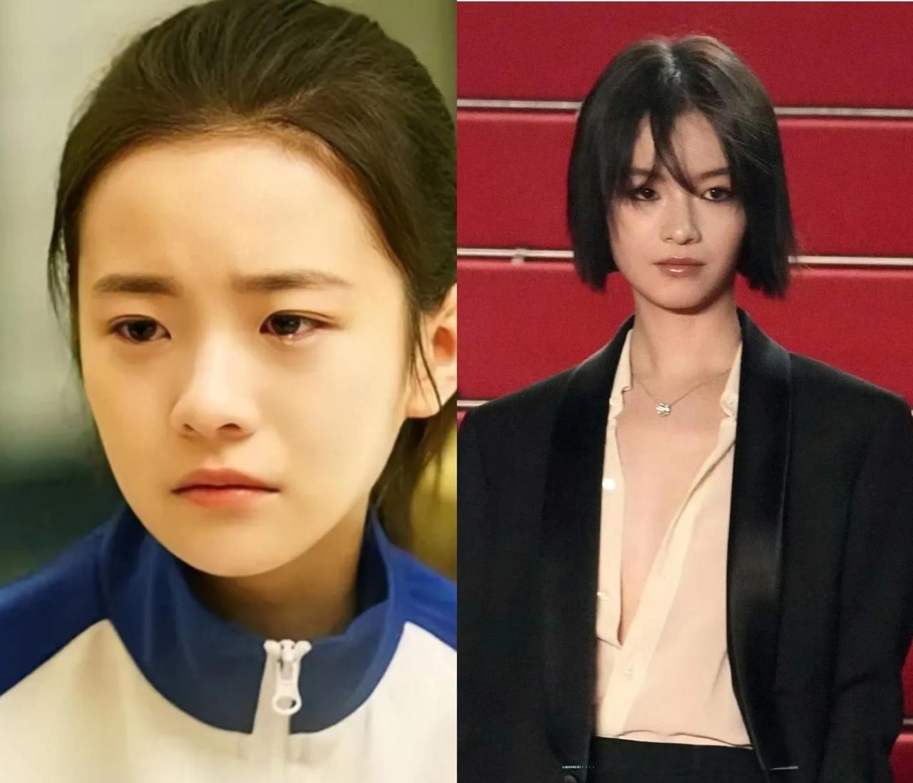 人们对李庚希最大的误解就是乔英子吧以为她是个学霸加乖乖女，但是看到她最新亮相