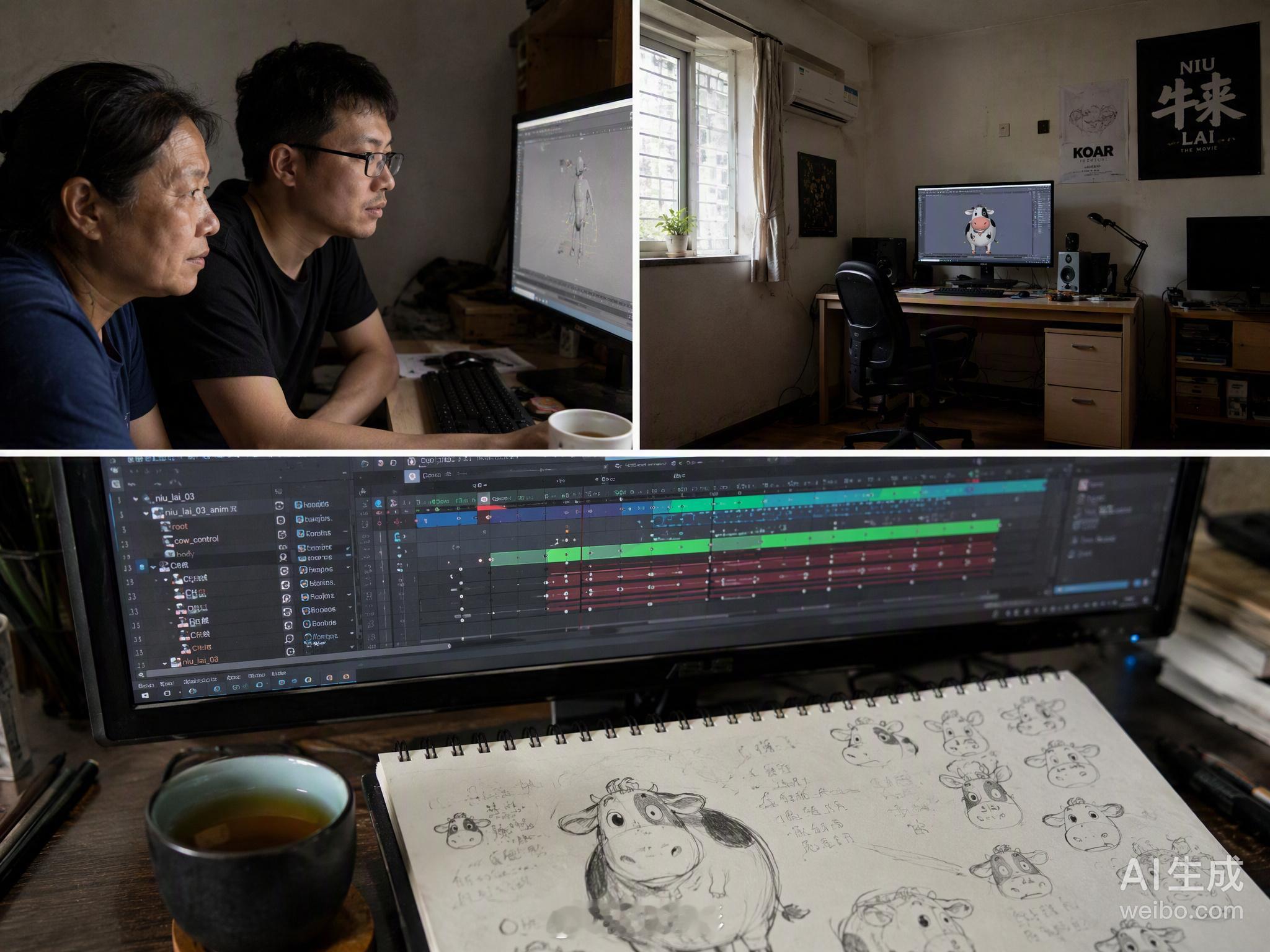一部建模粗糙、动作卡顿的动画，上映十天票房才七千多，转眼单日暴涨两万倍，这剧情连