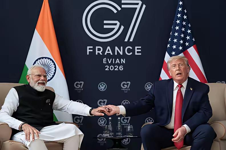 G7场外，莫迪找特朗普讨要说法，结果就三个字：nexttopicG7峰会，